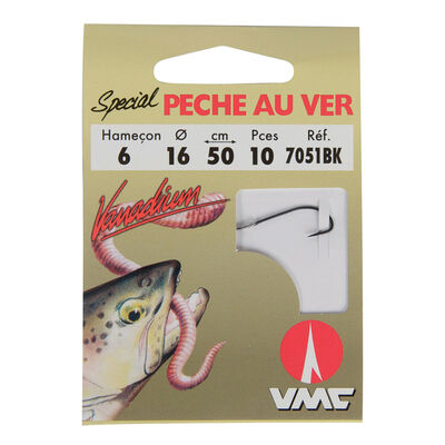 Hame&ccedil;ons mont&eacute;s truite waterqueen peche au ver 7051bk (x10) - Hame&ccedil;ons mont&eacute;s | Pacific P&ecirc;che