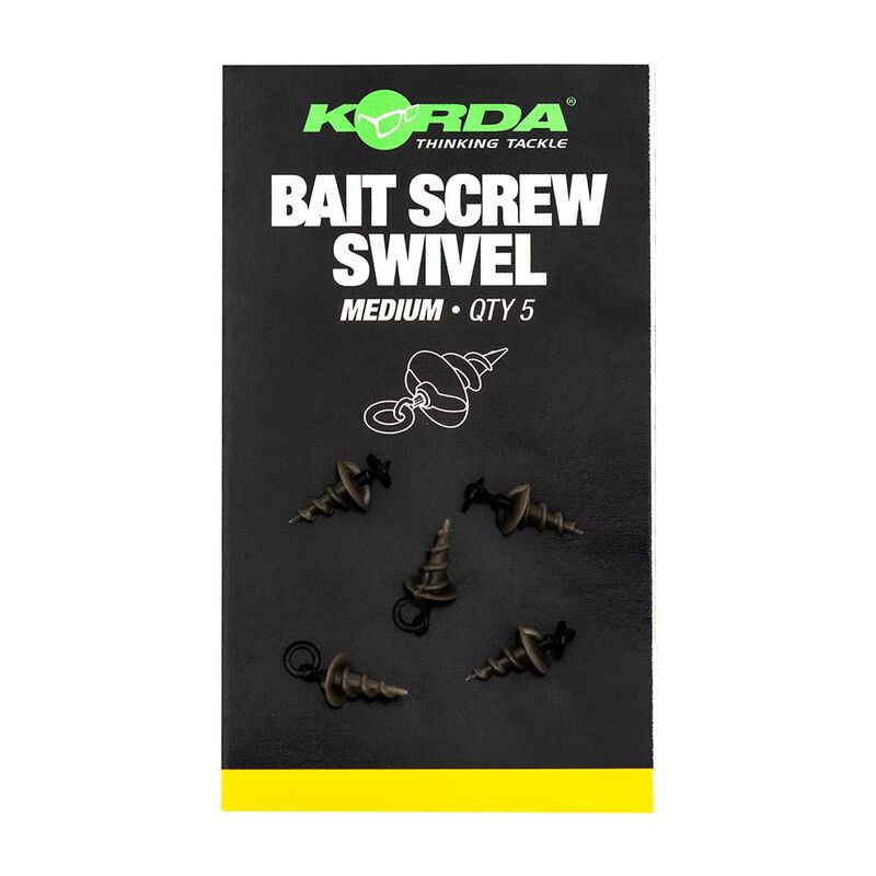 Emerillons micro ring swivel bait screw (x5) - Emerillons carpe | Pacific P&ecirc;che