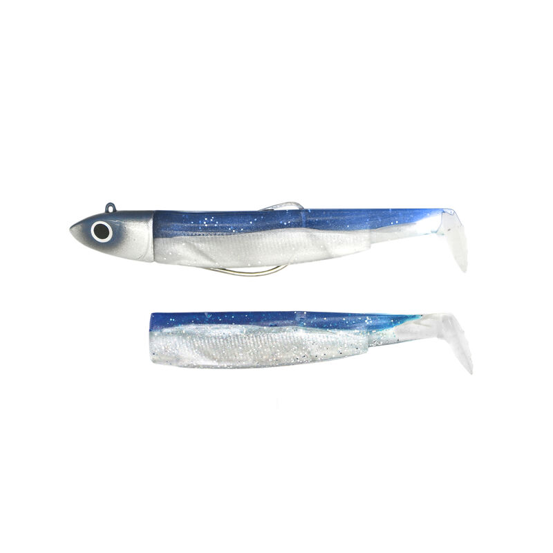 Leurre Souple FIIISH Combo Offshore Black Minnow 105mm 16g - Leurres souples | Pacific P&ecirc;che
