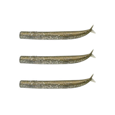 Leurre Souple FIIISH 3 Corps Crazy Sand Eel 150mm 9.5g - Leurres souples | Pacific P&ecirc;che