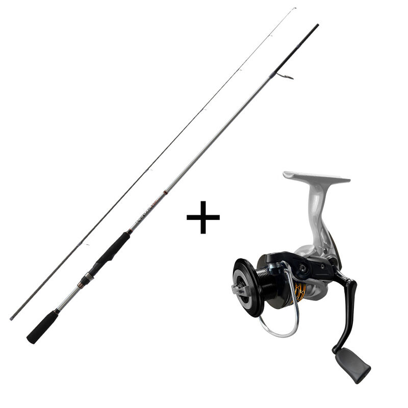 Ensemble Spinning Major Craft Kahory Combo Canne 702m 2.13m, 7-28g + Moulinet KRS2500 - Packs et ensembles | Pacific P&ecirc;che