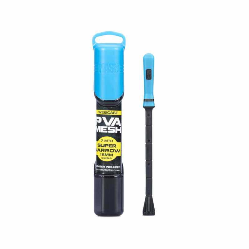 Filet Soluble Nash Webcast PVA Super Narrow 18mm - Filets | Pacific P&ecirc;che