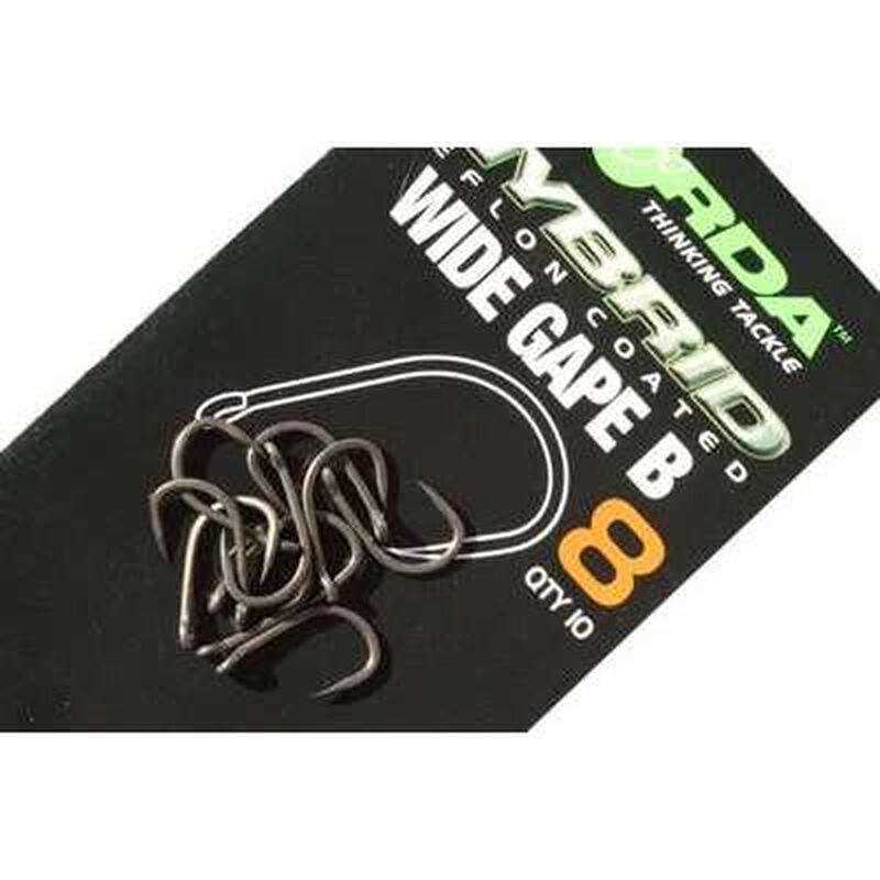 Hame&ccedil;on sans ardillon carpe korda wide gape barbless - Hame&ccedil;ons | Pacific P&ecirc;che