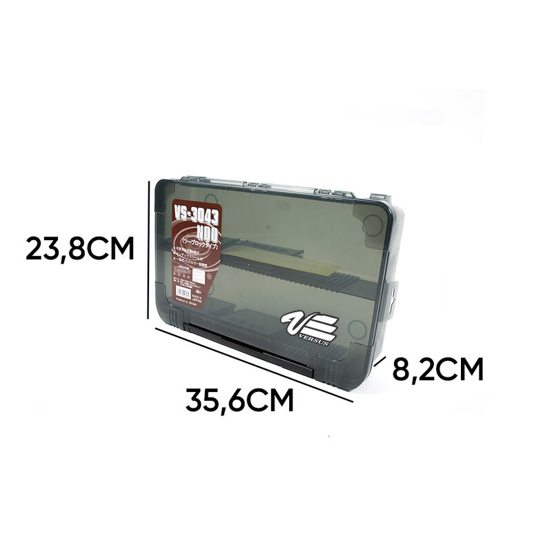 Boite Versus VS-3043NDD-Noir 35.6x23x8.2cm - Bo&icirc;tes | Pacific P&ecirc;che