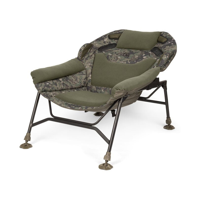 Levelchair Trakker Levelite Camo Colossus Recliner Chair - Levels Chair | Pacific P&ecirc;che