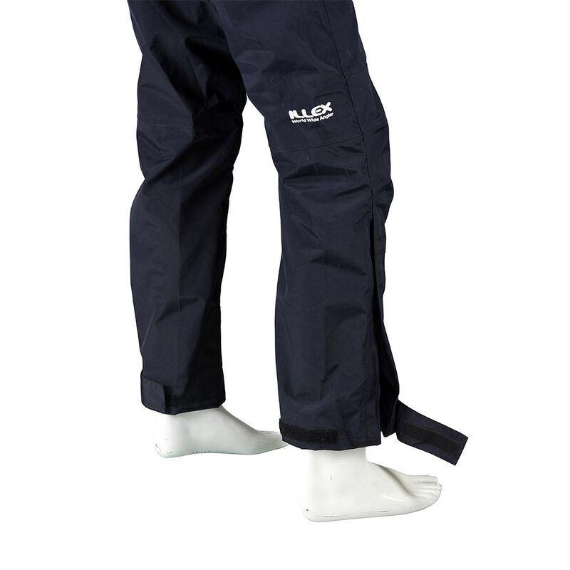 Salopette Rain Bib Black Illex - Salopettes | Pacific P&ecirc;che