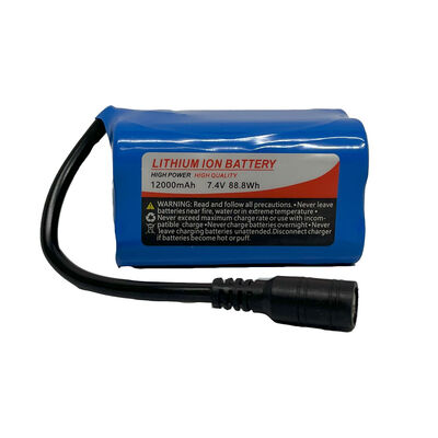 Batterie 7.4v 12000MAH pour bateau amorceur Team Carpfishing - Bateaux Amorceurs | Pacific P&ecirc;che
