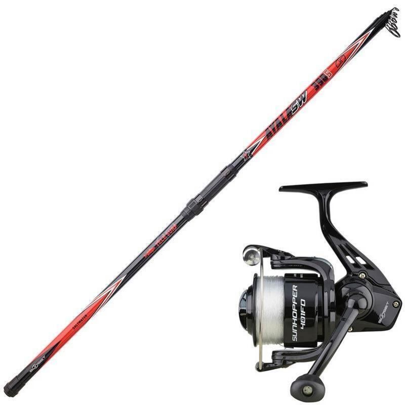 Ensemble Sunset Canne Ayala SW + Moulinet Sunhopper SWF FD - Packs et ensembles | Pacific P&ecirc;che