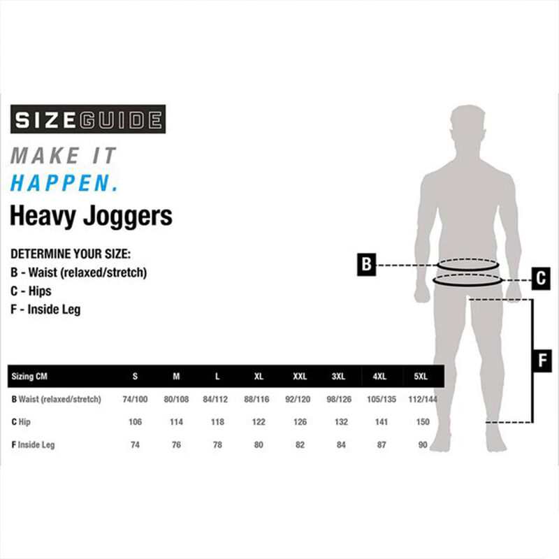 Joggers Nash Make it Happen Badge Grey Marl - Joggings / pantalons de surv&ecirc;tements | Pacific P&ecirc;che