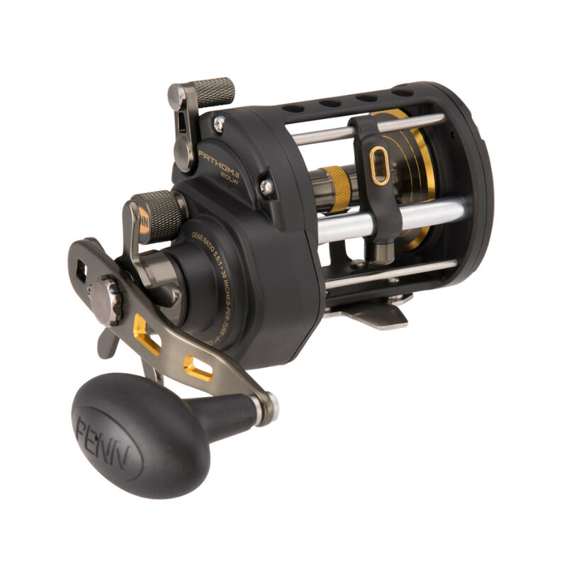 Moulinet penn fathom ii level wind taille 20 - Moulinets tambour Tournant | Pacific P&ecirc;che