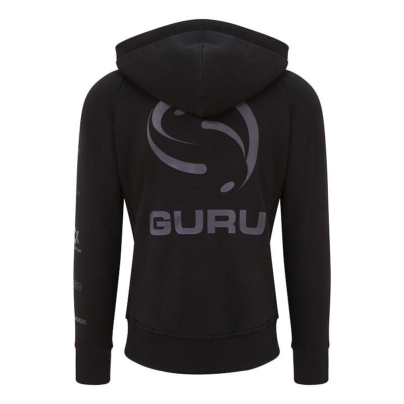Sweatshirts Guru  Semi Logo Hoodie Black Guru - Sweatshirts | Pacific P&ecirc;che