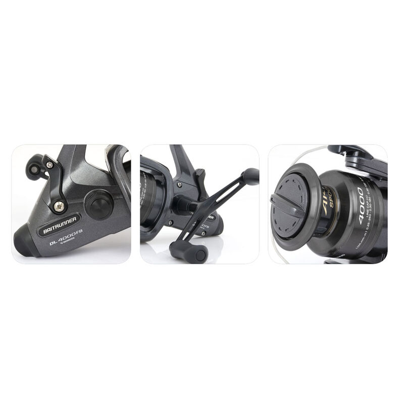 Moulinet D&eacute;brayable Coup Shimano Baitrunner dl 4000 fb - Moulinets feeder | Pacific P&ecirc;che