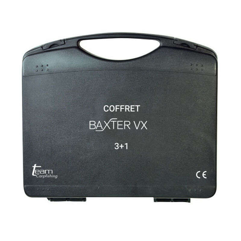 Coffret 3 d&eacute;tecteurs carpe team carpfishing baxter vx + centrale - Coffrets d&eacute;tecteurs | Pacific P&ecirc;che