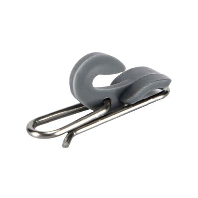 Accroche app&acirc;t SUNSET Impact Bait Clip gris (x6) - Surfcasting | Pacific P&ecirc;che