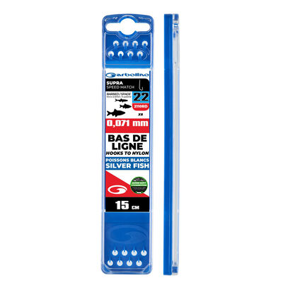 Bas de Ligne Mont&eacute;s Comp&eacute;tition GARBOLINO Supra Speed Match - Lignes Mont&eacute;es | Pacific P&ecirc;che