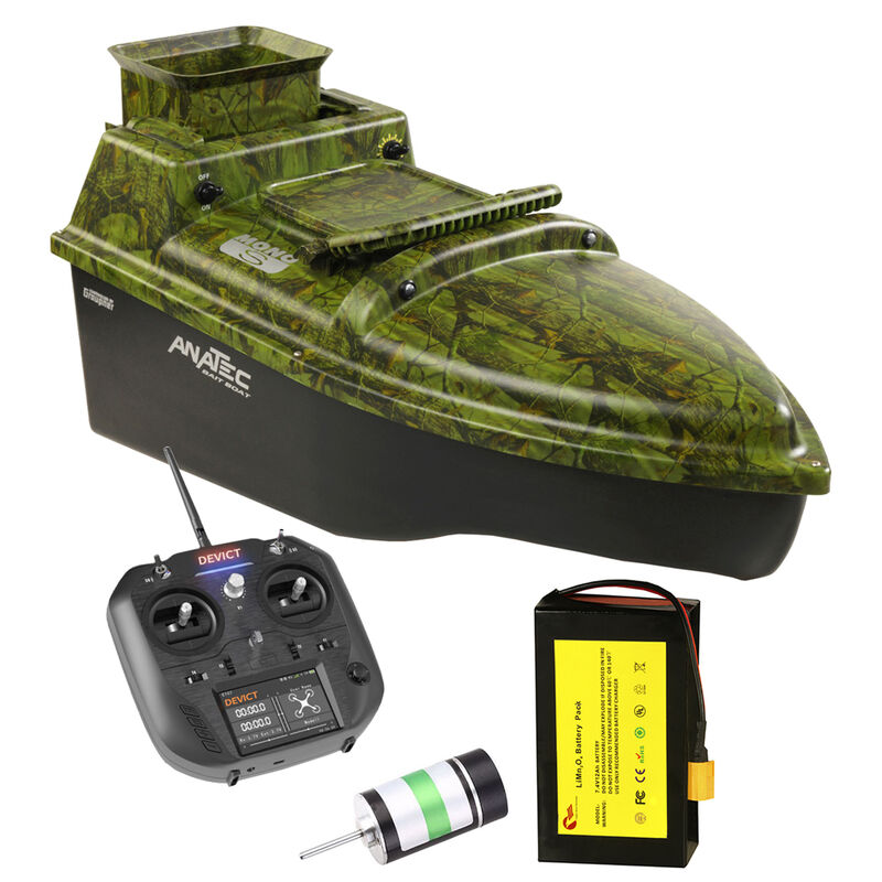 Bateau amorceur anatec monocoque s oak lithium/brushless +teleco. de-sr07 - Bateaux Amorceurs | Pacific P&ecirc;che