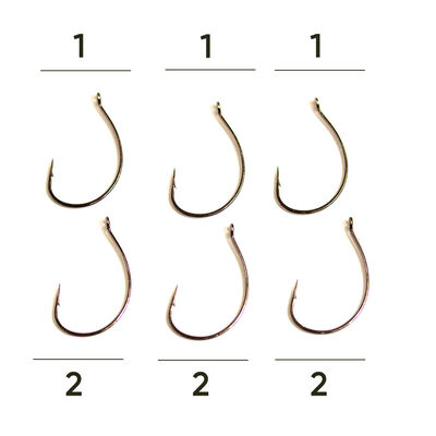 Hame&ccedil;on Wacky Evok Wacky Drop Shot Hook (x6) - Simples | Pacific P&ecirc;che