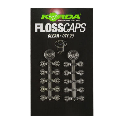 Stop app&acirc;t carpe korda floss caps clear (x20) - Stop app&acirc;t | Pacific P&ecirc;che