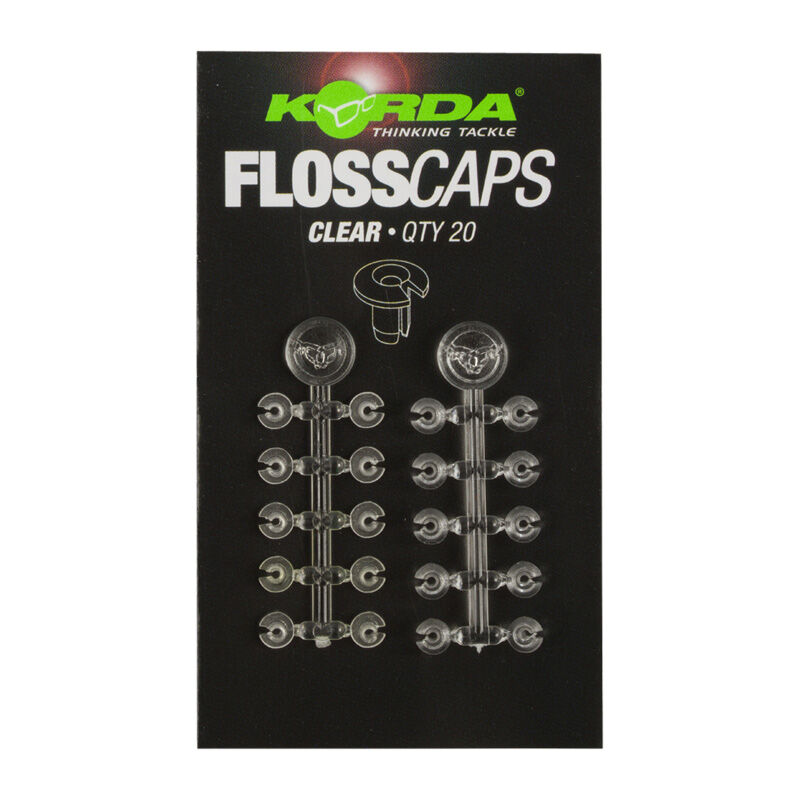 Stop app&acirc;t carpe korda floss caps clear (x20) - Stop app&acirc;t | Pacific P&ecirc;che