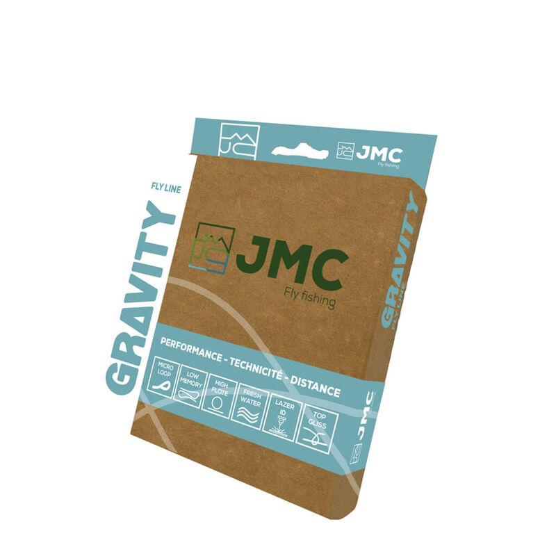 Soie Flottante JMC Gravity Trout WF Light/Olive 27m - Flottantes | Pacific P&ecirc;che