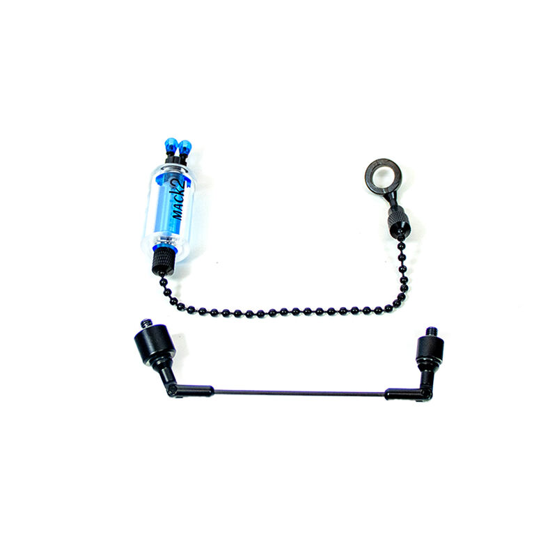 Indicateur Visuel Mack2 Pro Tech Dual Hanger Blue - Indicateur souple | Pacific P&ecirc;che
