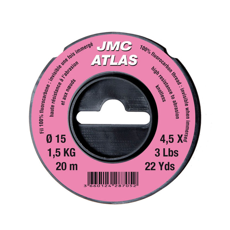 Fluorocarbone mouche jmc atlas (20 m) - Fluorocarbons | Pacific P&ecirc;che