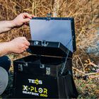 Panier de p&ecirc;che Teos Xplor Seatbox 200 alu 2 casiers - Paniers | Pacific P&ecirc;che