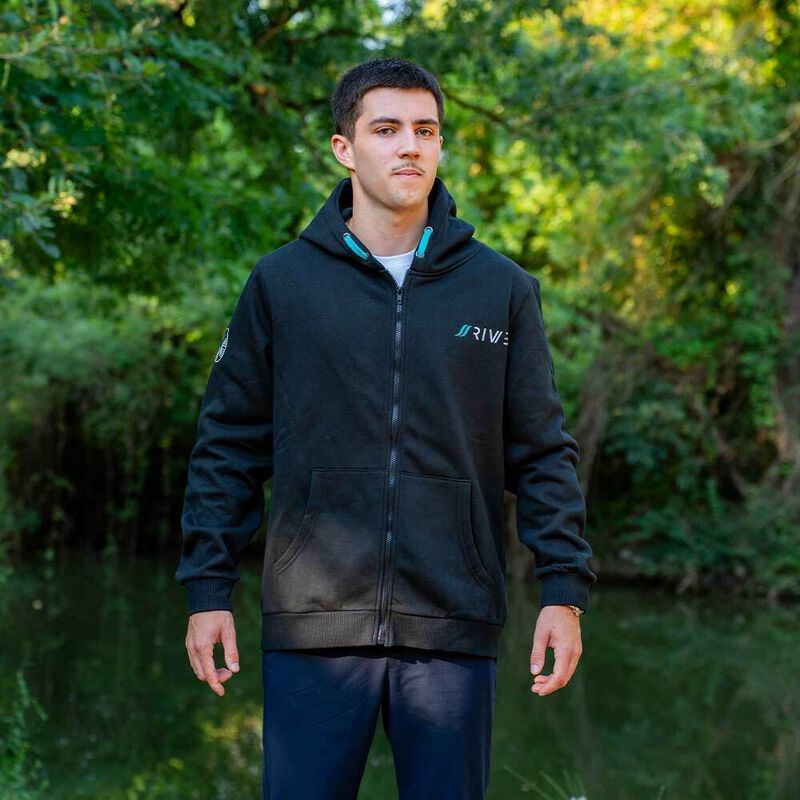 Sweat Zipp&eacute; Rive Zip Up Black - Sweatshirts | Pacific P&ecirc;che