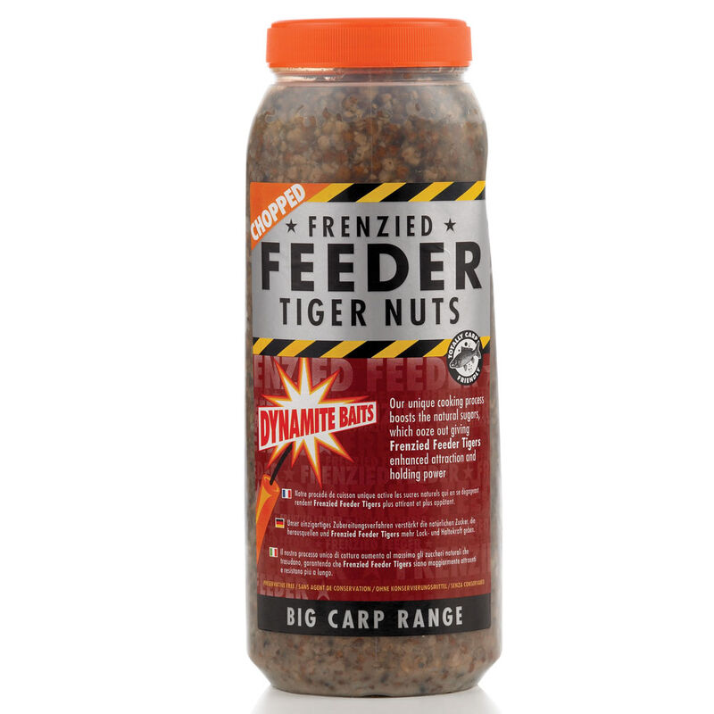 Graines cuites carpe dynamite baits frenzied chopped tiger 2.5ltr - Pr&ecirc;tes &agrave; l'emploi | Pacific P&ecirc;che