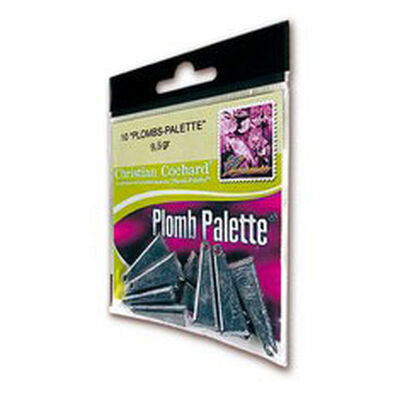 Plombs Palette Delalande (x10) - Plombs | Pacific P&ecirc;che