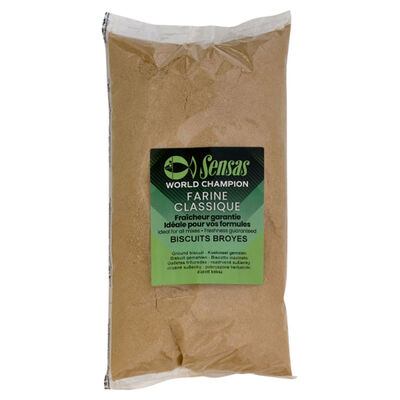 Farine Sensas Biscuits Broy&eacute;s 1KG - Farines | Pacific P&ecirc;che