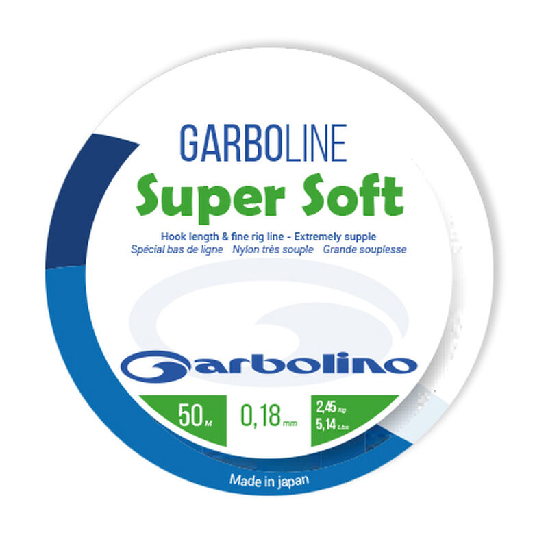 Filament nylon Garbolino Garboline super soft 50m - Monofilaments Coup | Pacific P&ecirc;che