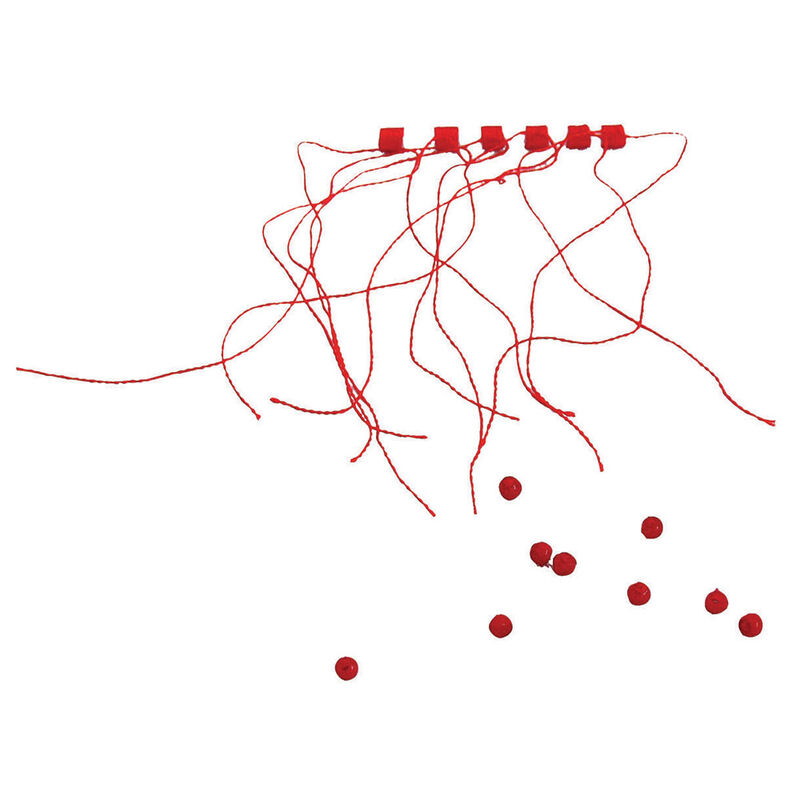 N&oelig;ud d&rsquo;arr&ecirc;t coulissant + perles water queen (sachet de 12 perles) rouges - Emerillons , Agrafes et Perles | Pacific P&ecirc;che