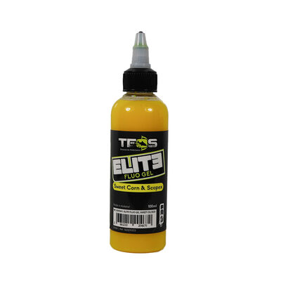 Booster Fluo Gel Teos Elite Sweet Corn/Scopex 100ml - Additifs | Pacific P&ecirc;che