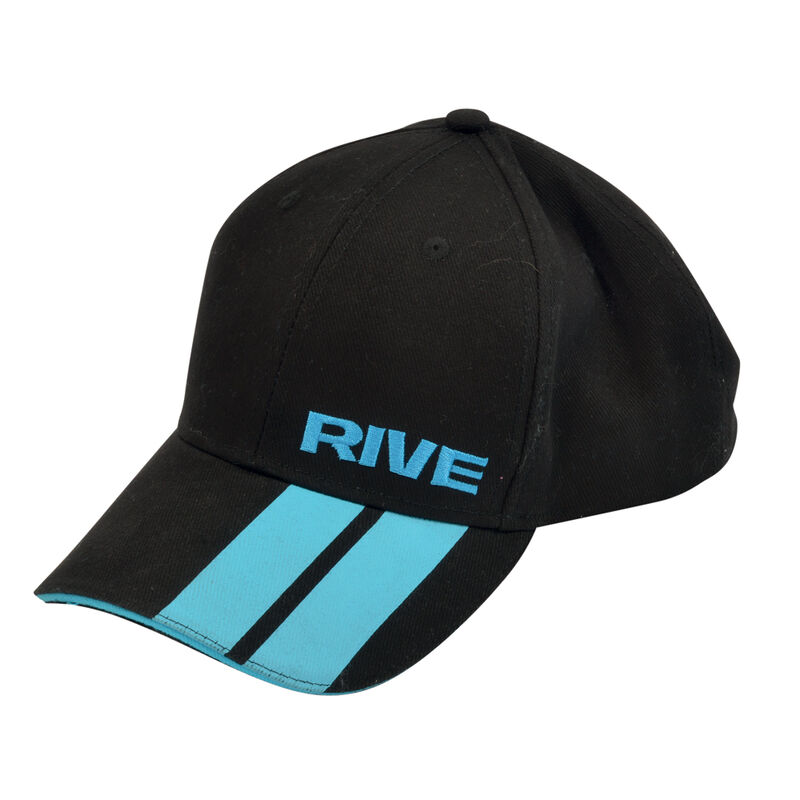 Casquette Rive Aqua Noir - Casquettes | Pacific P&ecirc;che