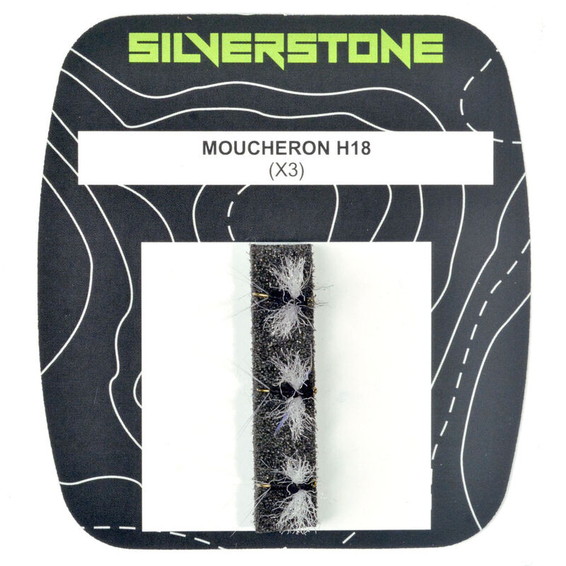 Mouche s&egrave;che silverstone moucheron h18 (x3) - S&egrave;ches | Pacific P&ecirc;che