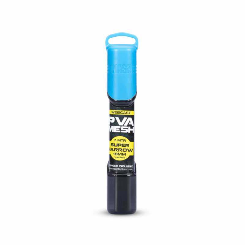 Filet Soluble Nash Webcast PVA Super Narrow 18mm - Filets | Pacific P&ecirc;che