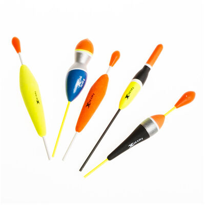 Pack flotteurs carnassier x-line pack promo (x5) - Carnassier au pos&eacute; | Pacific P&ecirc;che