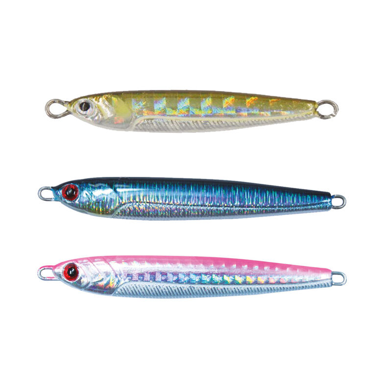 Kit de 3 casting jigs flashmer metal spot - Leurres casting Jigs | Pacific P&ecirc;che