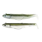 Leurre souple double combo black minnow offshore 9cm 10g - Leurres souples | Pacific P&ecirc;che