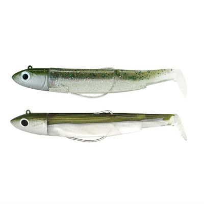 Leurre souple double combo black minnow offshore 9cm 10g - Leurres souples | Pacific P&ecirc;che