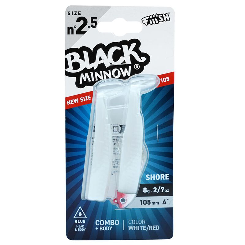 Leurre Souple Fiiish Combo Black Minnow 105 Shore 10,5cm 8g - Leurres souples | Pacific P&ecirc;che