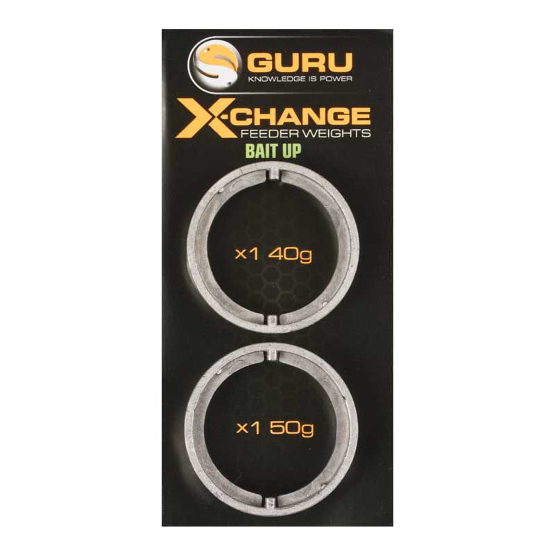 Cages feeder coup guru x-change bait up feeder heavy spare weight pack - Cages feeder | Pacific P&ecirc;che