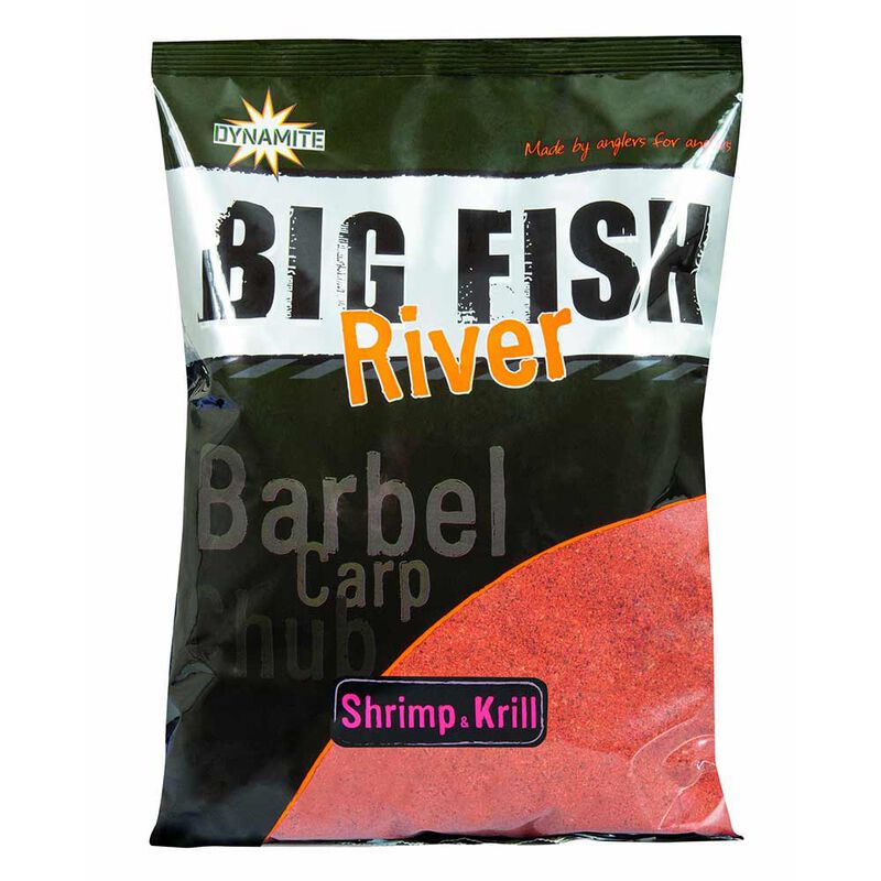Amorce Dynamite Baits Big Fish River Ar&ocirc;me Schrimp / Krill 1.8kg - Amorces | Pacific P&ecirc;che