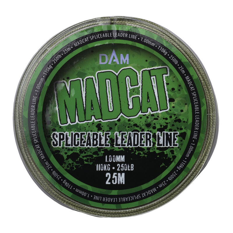 Tresse &agrave; bas de ligne silure madcat spliceable leader line 25m - Filaments / Bas de lignes | Pacific P&ecirc;che