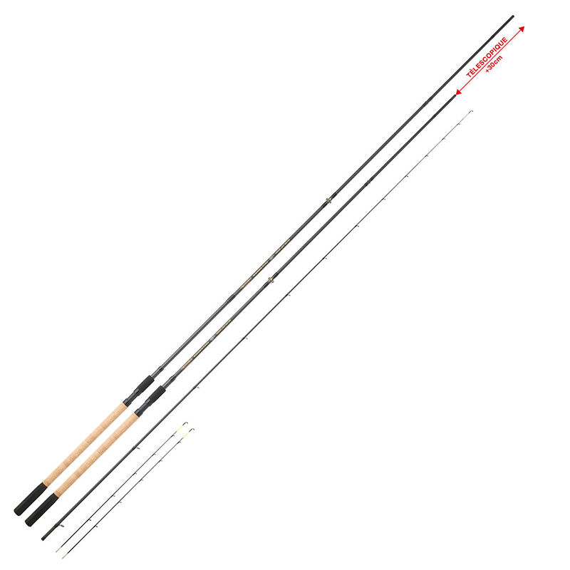 Canne Garbolino Essential Xtend Feeder Light 3m30 - Cannes feeder | Pacific P&ecirc;che