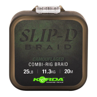 Tresse Korda Slip-D Braid 25lb 20m - Tresse | Pacific P&ecirc;che
