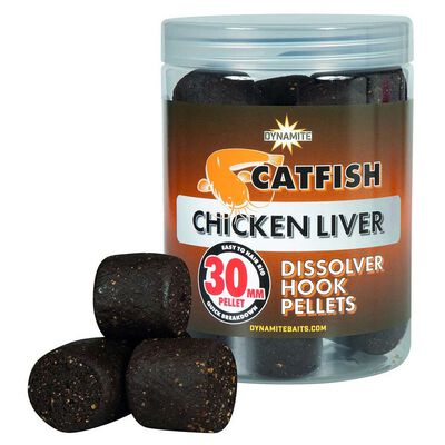 Pellet Dynamite Baits Dissolver Hook Pellets Chicken Liver 30mm - Pellets | Pacific P&ecirc;che
