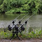 Rod Pod Mack2 Xanthor Pod 3 cannes Aluminium - Rod Pod | Pacific P&ecirc;che