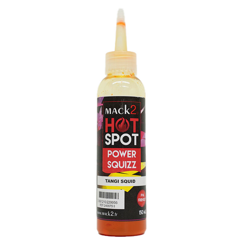 Power Squizz Mack2 Tangi Squid 150 ml - Boosters / dips | Pacific P&ecirc;che